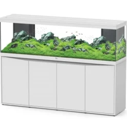 Aquarium tout équipé, blanc, AQUATLANTIS AQUARIUM Splendid 200 - 604L