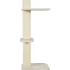 Arbre à chat avec griffoir coloris beige City Cat 3 Zolux - 114,8 cm