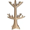 Arbre support pour suspensions en bois marron - Ø 22 x H 28 cm