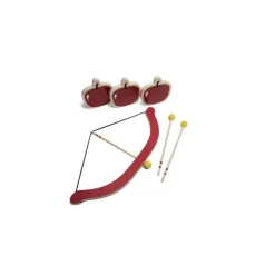 Arc et flèches Bow and Arrow rouges en bois