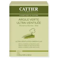 Argile verte ultra ventilée Cattier en format de 250 g
