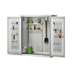 Armoire à outils Biohort gris foncé métallique 155 x 83 x 182,5 cm