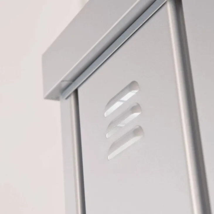 Armoire à outils gris quartz 93x83x182,5 cm