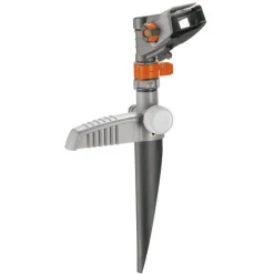 Arroseur canon sur pic coloris gris