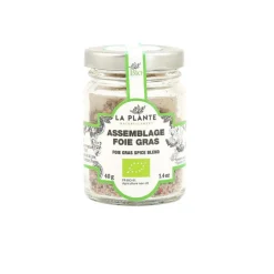 Assemblage foie gras bio en verre Kerex - 40 g