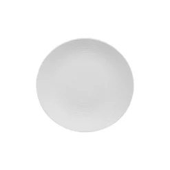 Assiette à dessert en grès blanche Ayra - Ø 21 cm