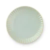 Assiette à dessert en grès réactif vert Adele - Ø 21 cm