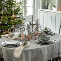 Assiette à dessert Vesuvio blanche en grès Ø 20,5 cm