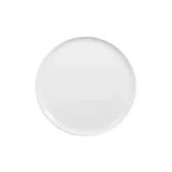 Assiette à pain Selena coloris blanc en porcelaine - Ø 15 cm
