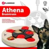 Athéna jouet cérébral en bois pour chien Flamingo - Ø 25 cm