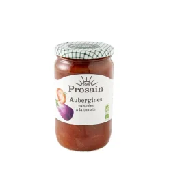 Aubergine bio cuisinée à la tomate 650 g