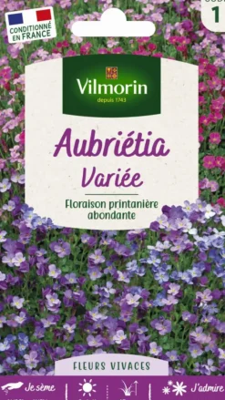 Aubrétia Variée Vilmorin - graines à semer