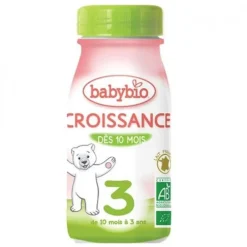 BABYBIO Croissance Liquide bio dès 10 mois - 25 cl