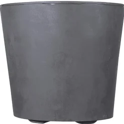 Bac gris anthracite Deroma Millennium - Ø 59 x H 49 cm