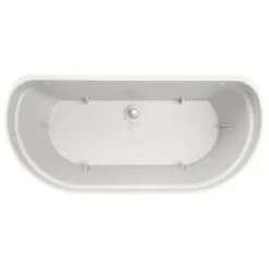 Bac mural en plastique recyclé blanc Soie Elho Vibia Campana - 35 x 16,2 x 14,8 cm