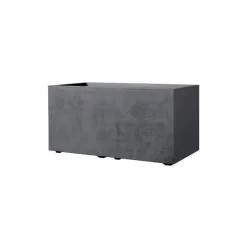 Bac muret Millenium 72,6 litres gris anthracite 79x37x39 cm