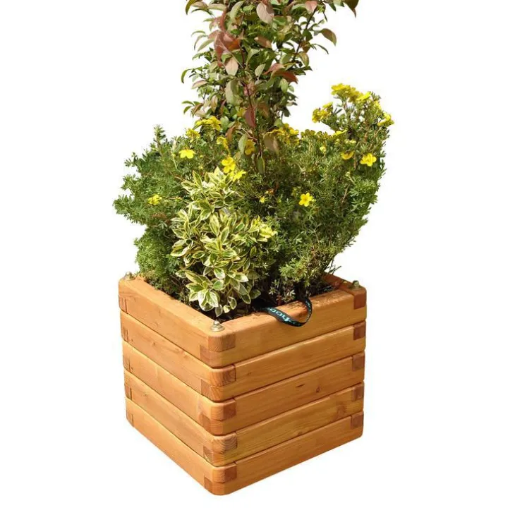 Bac Renata mélèze huilé 50x50x50 cm