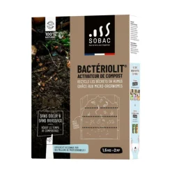 Bacteriolit activateur de compost 100 % naturel Sobac - 1,5 kg