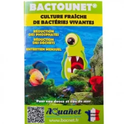 Bactéries vivantes pour aquarium Aquanet Bactounet