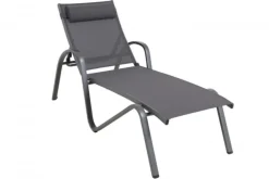 Bain de soleil FORIOS en aluminium anthracite, MWH