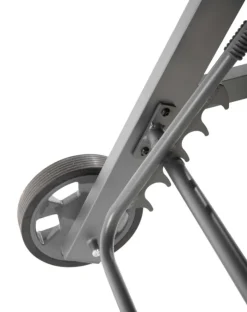 Bain de soleil Jasmin coloris gris en aluminium et bois - 189,5 x 83 x 54.5 cm