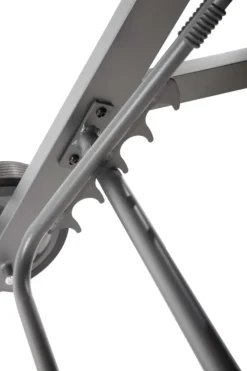 Bain de soleil Jasmin coloris gris en aluminium et bois - 189,5 x 83 x 54.5 cm