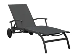 Bain de soleil élégance en aluminium, graphite - PROLOISIRS BBM