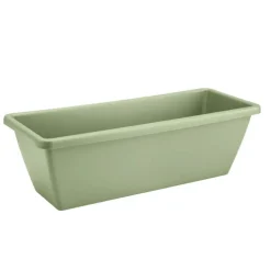 Balconnière en polypropylène vert pistache Elho Barcelona - 69,8 x 19 x 16 cm