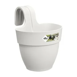 Balconnière Vibia Campana easy hanger small blanc Elho - 20,5 x 24,1 cm