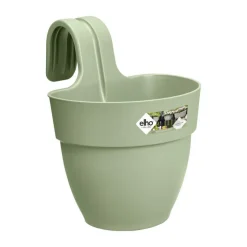 Balconnière Vibia Campana easy hanger small vert Elho - 20,5 x 24,1 cm