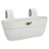 Balconnière Vibia Campana easy hanger large blanc Elho - 46 x 24,1 cm