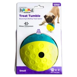 Balle distributeur de friandises pour chien coloris multicolore Nina Ottosson - Taille S/M