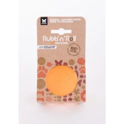 Balle en caoutchouc Rubb’n’Roll Color orange Ø 7 cm