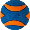 Balle pour chien bleue caoutchouc Chuckit! Ultra Squeaker Ball - Taille Medium