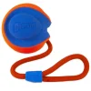 Balle pour chien orange Caoutchouc Chuckit! Rope Fetch