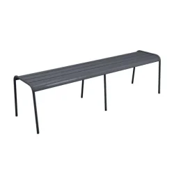 Banc de jardin 3 à 4 places coloris carbone Monceau Fermob - 160 cm