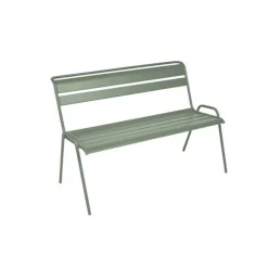 Banc de jardin 2 à 3 places coloris cactus Monceau Fermob - 116 cm