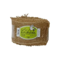 Bande de jute naturelle 10 m x 22 cm