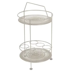 Bar portatif Fermob en acier coloris muscade Ø 40 cm