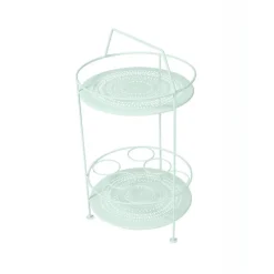 Bar portatif Montmartre coloris vert en acier Fermob - Ø 40 x 40 cm