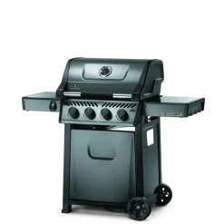Barbecue à gaz 4 brûleurs coloris gris Freestyle Napoléon - 132 x 64 x 116 cm
