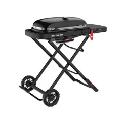 Barbecue à gaz noir Weber Traveler Stealth