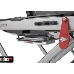 Barbecue à gaz noir Weber Traveler Stealth