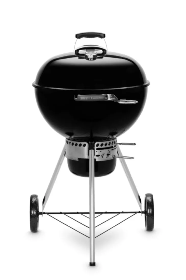 Barbecue au charbon Master Touch Premium SE E-5775 coloris noir en acier émaillé Weber - 100 x 76 x 65 cm
