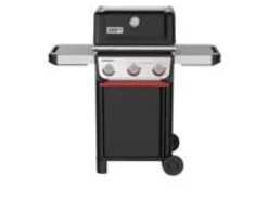 Barbecue au gaz Spirit E-325 coloris noir en acier émaillé Weber - 118 x 68 x 12 cm