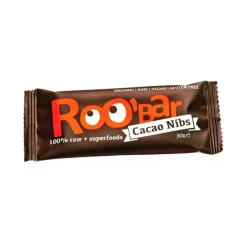 Barre Cacao nibs 100% cru 30 g