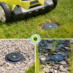 Base d'ancrage en aluminium à visser ou à sceller pour parasols, tonnelles, pieds de parasol, poteaux de hamacs et mâts de voile d'ombrage Gard&Rock - Ø 11 x 30 cm