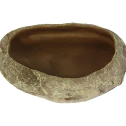 Bassin ou mangeoire pour terrarium coloris gris Reptile Planet Repti Dish - Taille XL 18 x 4 x 15 cm