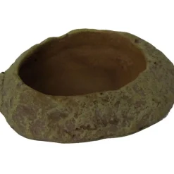 Bassin ou mangeoire pour terrarium coloris gris Reptile Planet Repti Dish - Taille XS 6 x 1 x 4 cm