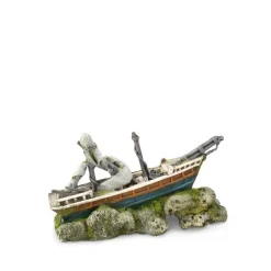 Bateau large pour aquarium 36x13,5xH18,5 cm